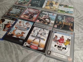 Pack 10 Videojuegos PS2, PS3, Wii, DS