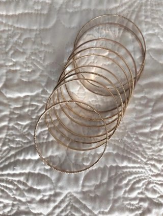 Set Braccialetti Dorati