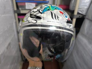 Casco Moto Infantil 10-14 Años