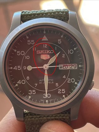 Seiko 5 military automático SNK
