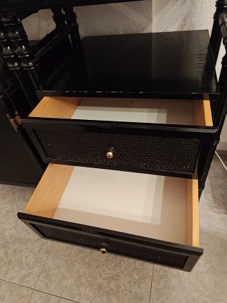 Conjunto Muebles Vintage Bambu años 80 Negociable