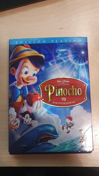 DVD Pinocho Edición Platino Disney