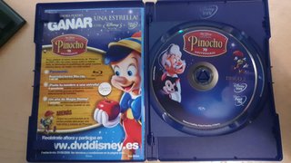 DVD Pinocho Edición Platino Disney