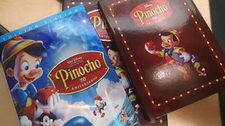 DVD Pinocho Edición Platino Disney