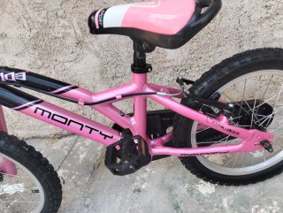 Bicicleta infantil Monty rosa