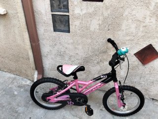 Bicicleta infantil Monty rosa