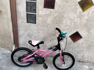 Bicicleta infantil Monty rosa