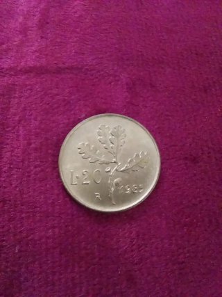 3 Monete 20 Lire Quercia Repubblica Italiana