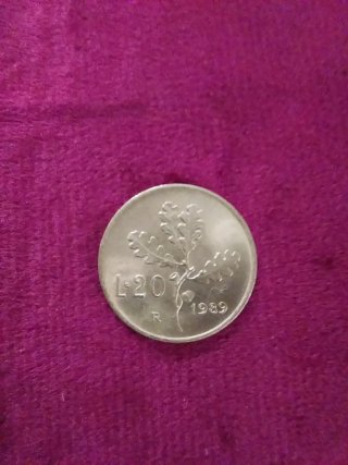 3 Monete 20 Lire Quercia Repubblica Italiana