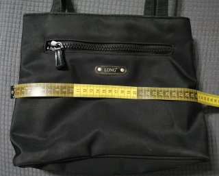 Bolso de nylon negro