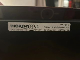 Tocadiscos Thorens TD103