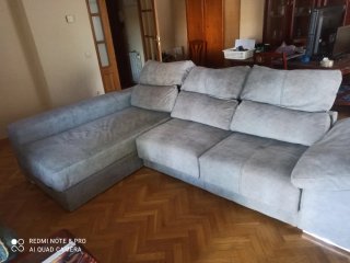Sofá modular 2 piezas tela