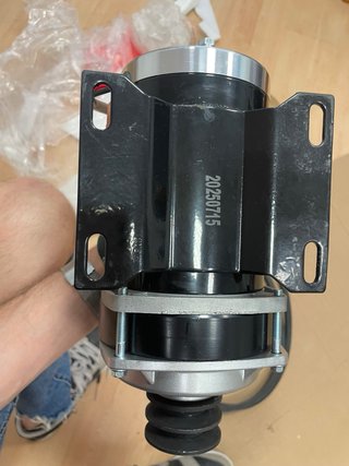 Motor Eléctrico con Correa