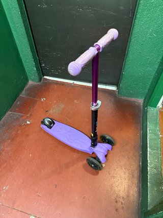 Patinete 3 Ruedas Morado