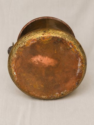 Caldero Cobre Vintage Asa Hierro