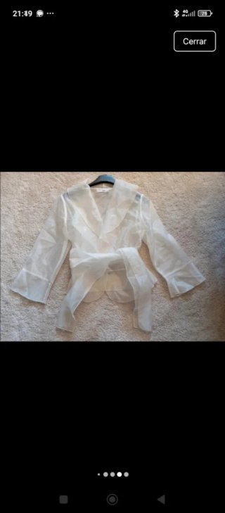 Bolero transparente BCN brillo Talla 42/44