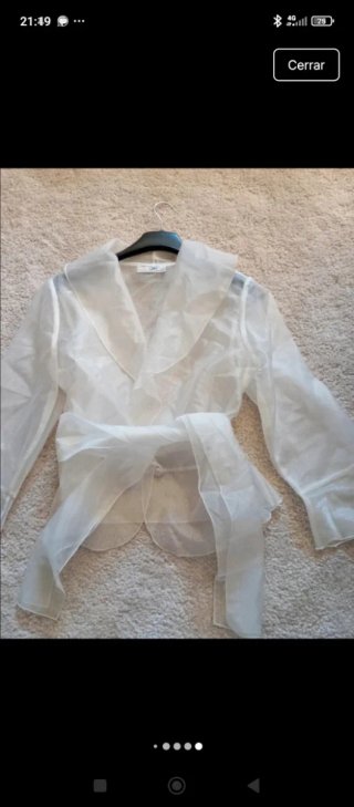 Bolero transparente BCN brillo Talla 42/44