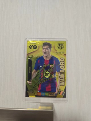 Pedri Balón de Oro Adrenalyn Panini