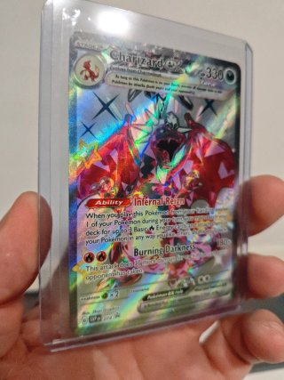Carta Pokémon Charizard EX Tera 330 HP.🇬🇧