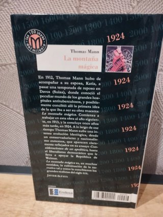 Libros La montaña mágica" de Thomas Mann
