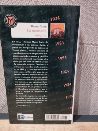 Libros La montaña mágica" de Thomas Mann