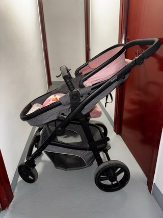 Carrito bebé 2 piezas + triciclo paseo