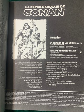 LA ESPADA SALVAJE No 76-81-83-85