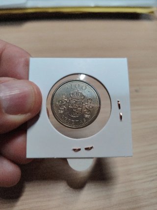 100 Pesetas 1998 España lis arriba