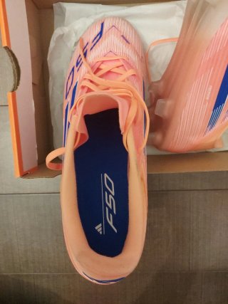 Adidas Scarpe Calcio FG/MG Arancio/Blu 45 e 1/3