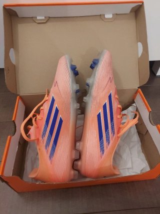 Adidas Scarpe Calcio FG/MG Arancio/Blu 45 e 1/3
