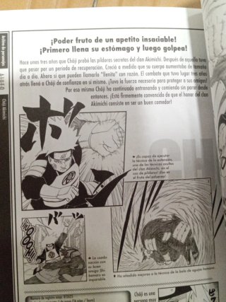 Naruto, libro de personajes