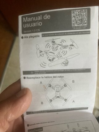 Dron KY605S con cámara y mando con pantalla