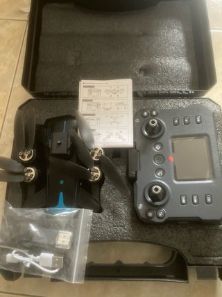 Dron KY605S con cámara y mando con pantalla