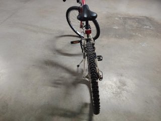 Bicicleta de Montaña TOPBIKE Roja y Blanca