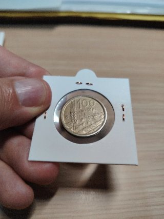 100 Pesetas 1995 Canto Ancho lis arriba