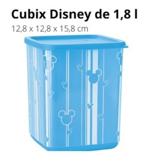 Tupperware Cubix Disney 1,8L Mickey