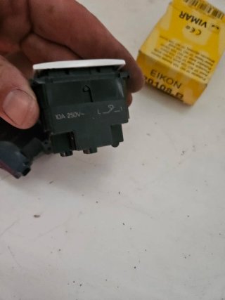 Coppia pulsanti Vimar Bticino