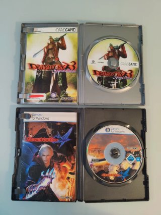 Lote 2 Juegos PC Devil May Cry 3 y 4