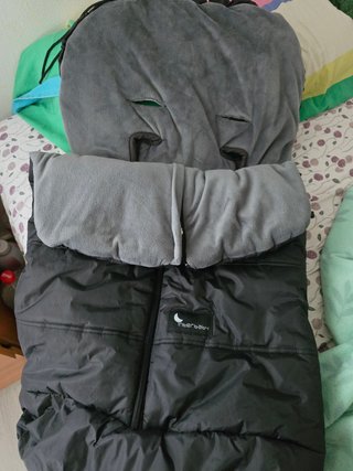 Saco para silla de paseo negro