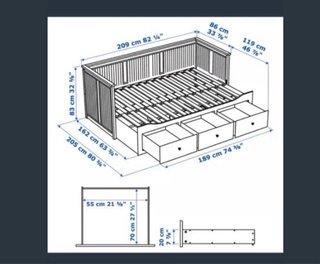 nido Ikea madera blanca