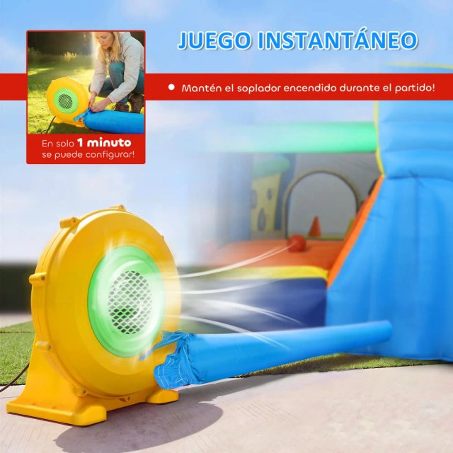 Castillo Hinchable Acuático 8 en 1