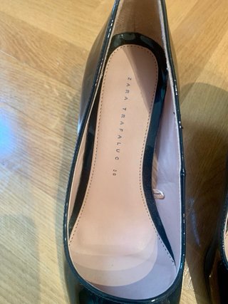 Zapatos charol negros Zara talla 36
