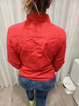 Camisa Carolina Herrera Roja Talla S