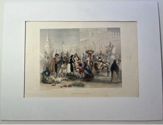Marco antiguo con ilustración s.XX