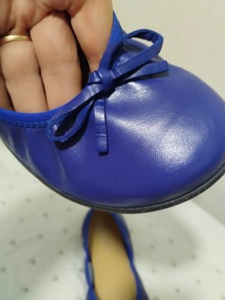 Bailarinas Groundies Azul Talla 37