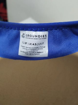 Bailarinas Groundies Azul Talla 37