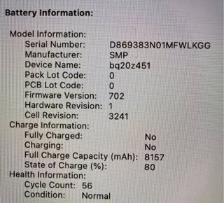 MacBook Pro 15 2.2 GHz i7 16GB RAM UK