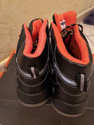 Scarpe da lavoro Technosafe nere e arancio