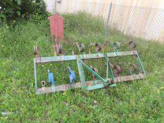 Arado de 11 cuerpos para tractor