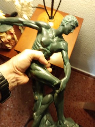 Figura Discóbolo Marmolina